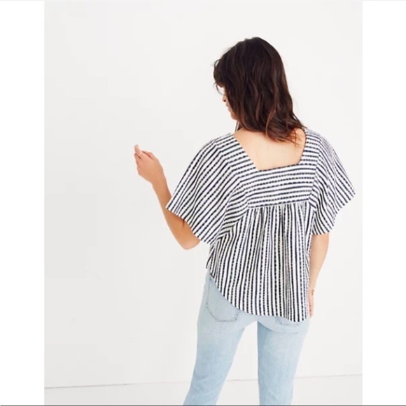 Madewell Striped Butterfly Top - Picture 3 of 8